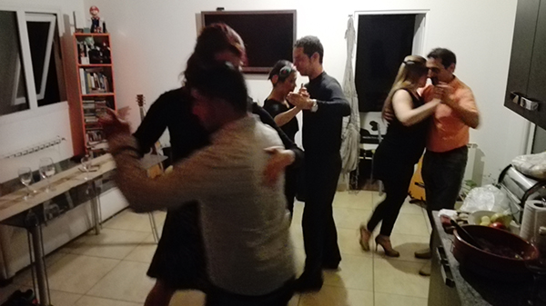 Agnieska I-9 Rio Gallegos. Privati milonga